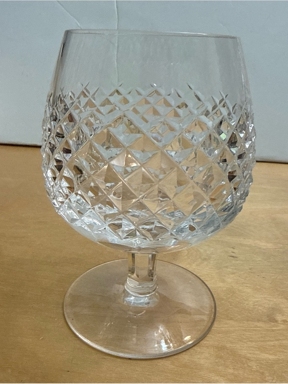 Waterford Crystal Alana Brandy Snifter Glass. Discontinued Pattern